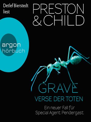 cover image of Grave--Verse der Toten--Ein neuer Fall für Special Agent Pendergast, Band 18